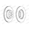 Remschijf DDF1298C Ferodo