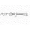 FERODO Flexible de frein pour FORD: Mondeo (Ref: FHY2484)