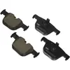 Ferodo fdb4687 Plaquette de Frein, Set de 4