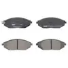 Ferodo fdb4669 Plaquette de Frein, Set de 4