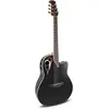 Ovation Celebrity Elite Deluxe Deep Contour CDX40-5-G Black Satin elek...