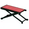 Gewa BSX 536504 Repose-pied pour guitare hauteur réglable 12-23cm - Rouge