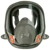 3M 7100015052 6900 Masque complet en silicone, taille L, noir/gris