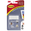 3M COMMAND Languettes de fixation - Moyen modèle - Blanc