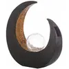 Lampe solaire d'extérieur lumière décorative de patio demi-lune extéri...