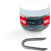 TOX-DÜBEL-TECHN. Fence Wirestraps crampons en acier 2,5x25 mm (400g)