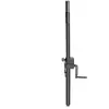 Gravity SP 2472 B - Tussenpaal, M20 voet, met wind-up systeem - zwart