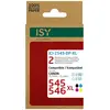 ISY Duopack 545xl Noir + 546xl Cyan / Magenta Jaune