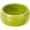 Nobby Mangeoire en Terre Cuite pour Rongeur Vert Diamètre 12 cm