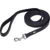 Nobby Cover Suivi de Laisse pour Chien Noir 10 m/20 mm