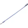 Nobby Laisse en velours bleu clair (Sky) L : 100 cm x l : 18 mm
