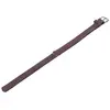 Nobby Collier en velours marron (root) 47 cm (38-44 cm) ; 22/25 mm