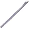 Nobby Collier velours gris (prune) - 27 cm (20-25 cm) - 12/14 mm