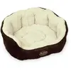 Nobby 71189 Lit pour Animaux Taika 66 x 57 x 22 cm (Marron/Blanc)