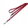 Nobby Laisse Tressé pour Chien Rouge/Noir 200 cm