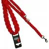 Nobby Laisse Tressé pour Chien Rouge 200 x 2,5 cm