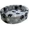 Nobby Panier en Peluche pour Chien Motif Empreintes de Pattes