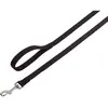 Nobby Laisse Classique en Nylon pour Chien Noir 10 mm x 120 cm