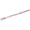 Nobby Crystal Collier avec 2 Rangs pour Chien Rose 42 cm x 17-19 mm