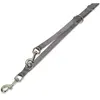 Nobby Laisse Réglable en Nylon pour Chien Gris 20 mm x 200 cm