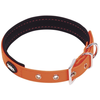 Nobby - honden halsband - cover - oranje - 50 tot 60 cm - 2,5 cm
