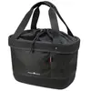 Klickfix alingo panier à vélo pour femme 7 l noir - noir