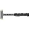 Maillet avec manche en tube d'acier anti-rebond 35mm halder 1 pcs