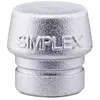 FORMAT Erwin Halder Kg - Tête de maillet simplex aluminium 40mm halder 1 pcs