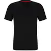 FALKE CORE Logo Round Neck vochtregulerend lyocell katoen shirt met ko...