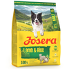 900g Josera agneau&riz nourriture sèche pour chiens