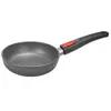 Woll nowo Poêle pour Induction (Bord Haut, Manche Amovible) 20 cm Noir