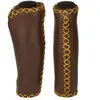 Poignées velo XLC Marron imitation cuir 2 Longues