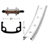 Bike-Parts achterwiel 26 x 1.9 alu 36g