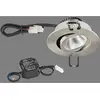 EVN PC20N61302 A Lampe Verre 3 W A55 Blanc 10 x 15 x 20 cm
