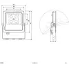 EVN LFE100940 LFE100940 LED-schijnwerper 10 W Lichtkleur (naam): Neutr...