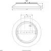 EVN LICHTTECHNIK 4037293023924 IP54 L40300125 APPLIQUE MURALE À LED 30