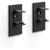 ZACK Linea Wandhouder 3x6cm zwart