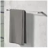 Zack Carvo handdoekstang 65,8x2,3x10cm Mat Gesatineerd RVS