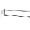 Zack Atore handdoekhouder 2.8 x 10.4 x 46cm RVS met 2 verstelbare houd...