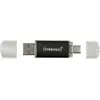 Intenso USB 16GB TWIST LINE 3.2 Gen1+USB-C Anthracite (16 Go, USB-A, U...
