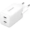 Intenso Power Adapter 2xusb-c Gan/7804012 Universel Blanc Secteur Cha