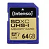 Intenso Carte mémoire SDXC UHS-I 64 Go Classe 10 Bleu
