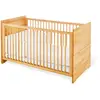 Pinolino Lit Bebe Evolutif Pinolino Natura L 144 X P 77 X H 80