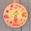 Niermann Stand By, Lampe pour enfant, Applique 'Princesse' 40680