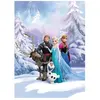 Komar Photo mural Frozen Winterland 184x254 cm Bleu