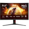 Ecran PC Gaming Aoc C32G4Z 31,5" incurvé 260 Hz Full HD Noir et Rouge