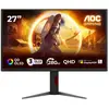 AOC Q27G4ZD (2560 x 1440 pixels, 26.50"), Moniteur, Rouge, Noir