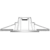 Ledino, Applique + plafonnier, Luminaire encastré Holstein (350 lm)