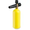 CERTEO Lance à mousse - avec réservoir 1 l pour nettoyeur haute pression - accessoires lance à mousse lances à mousse nettoyeur haute