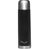 Salewa Rienza Bouteille isotherme en acier inoxydable 1,0 l Noir